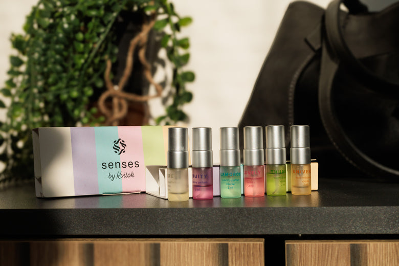 Sada vzoriek parfumov Kvitok Senses (5 x 2 ml)