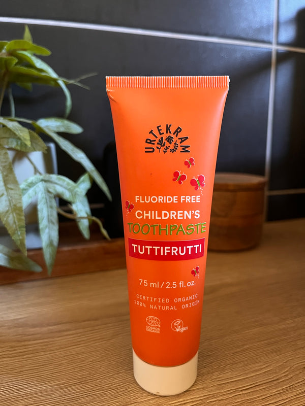 Urtekram Detská zubná pasta Tutti frutti <tc>BIO</tc> (75 ml)