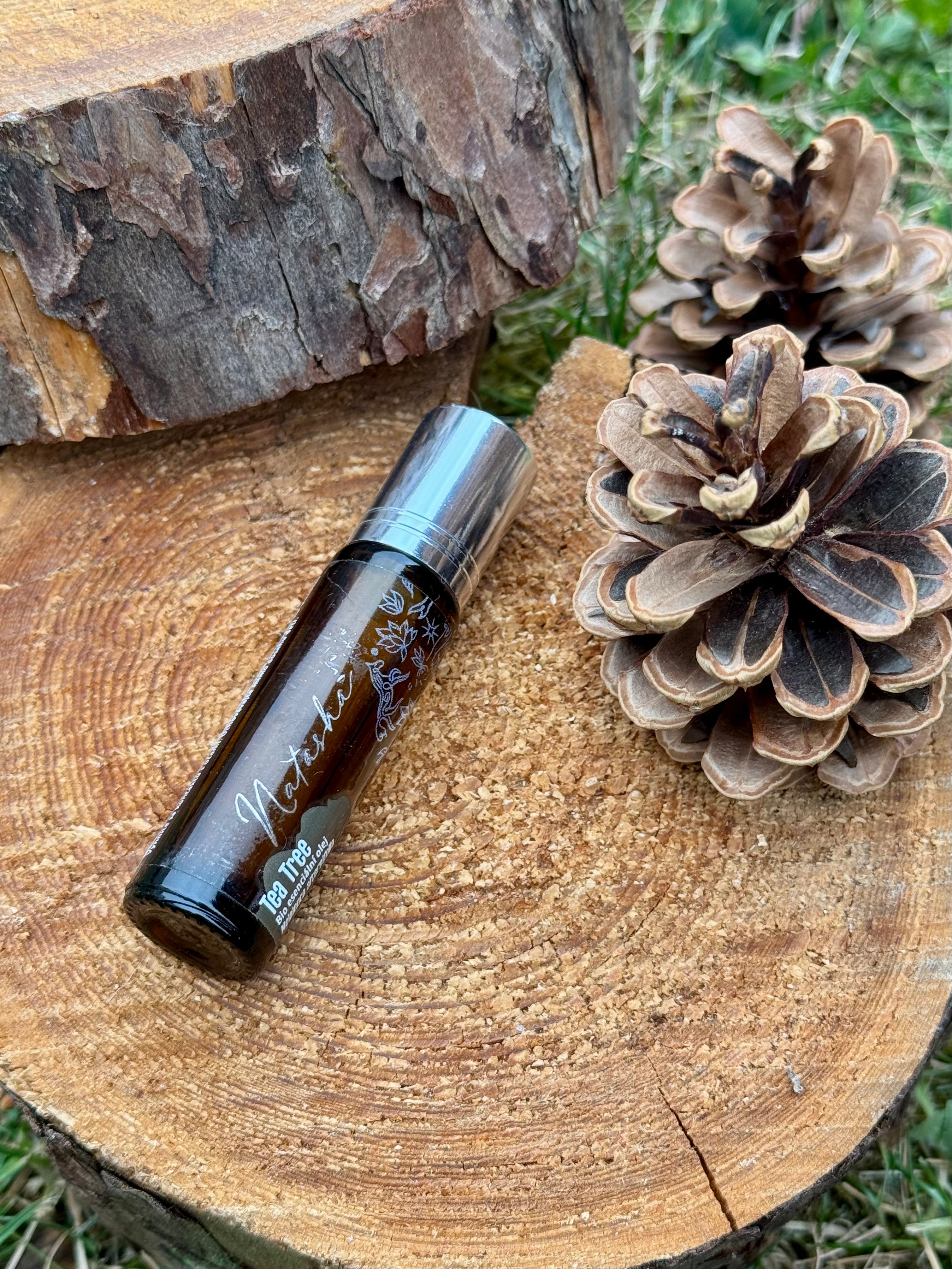 Natasha Roll-on Esenciální olej Tea Tree BIO (10 ml)