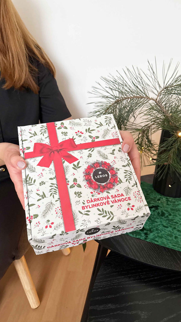 LEROS Dárková sada (3 ks) - Bylinkové Vánoce