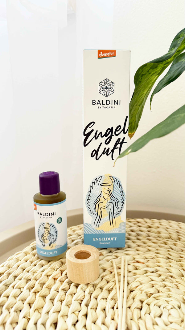 TAOASIS Baldini Aroma difuzér s tyčinkami Angel Scent BIO (50 ml)