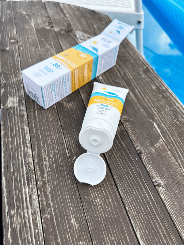 Eco Cosmetics Opalovací mléko Neutral bez parfemace SPF 30 BIO (125 ml)