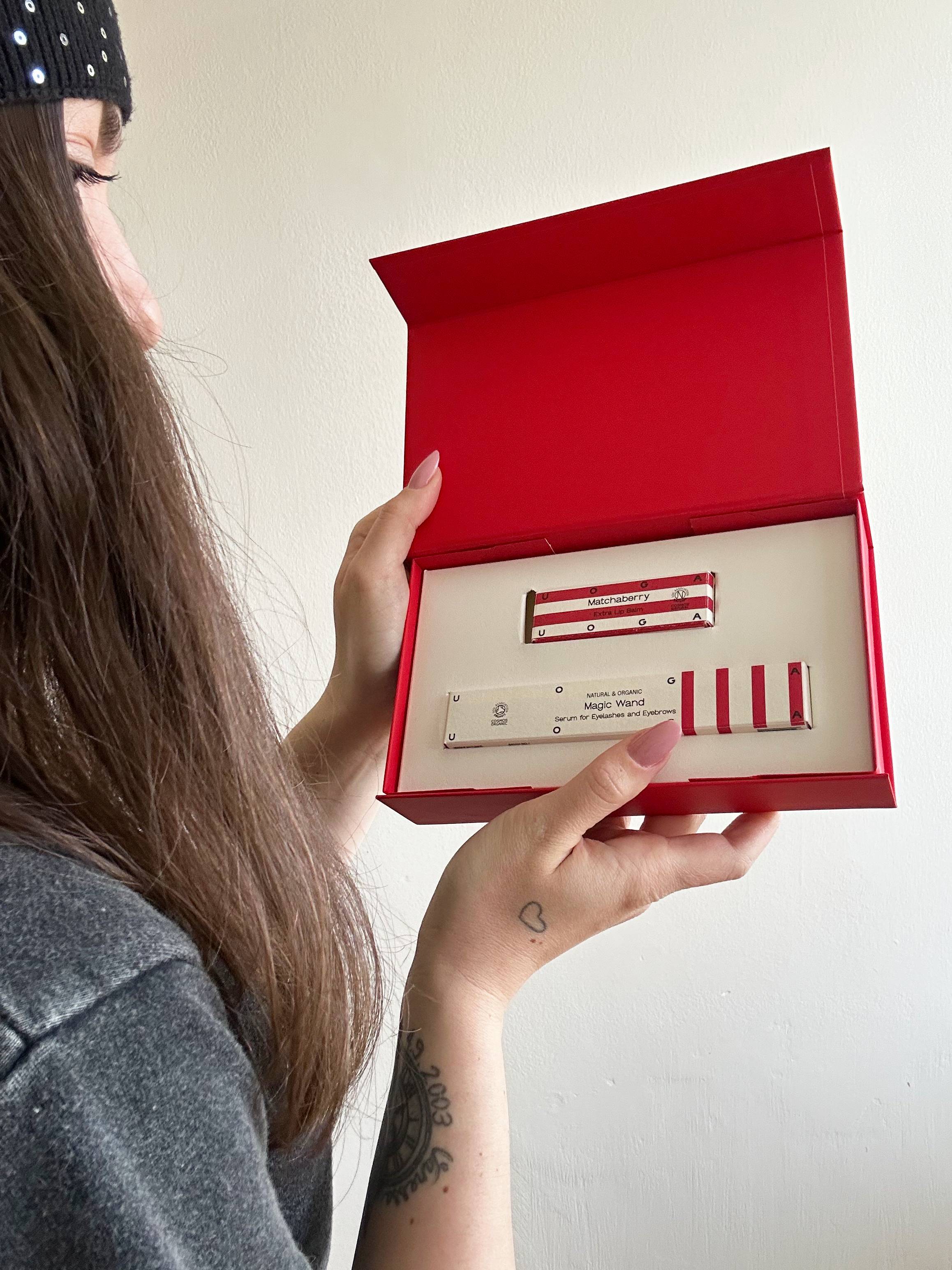 Uoga Uoga Dárková sada Intenzivní péče o rty, řasy & obočí Magic set