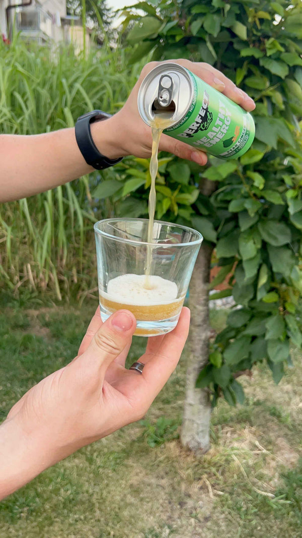 PerfectTed Matcha nápoj - Hruška & Zázvor (250 ml)