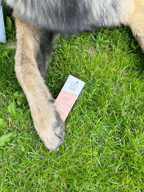 Officina Naturae Opalovací krém na obličej SPF 50 - zpevňující (30 ml) - II. jakost