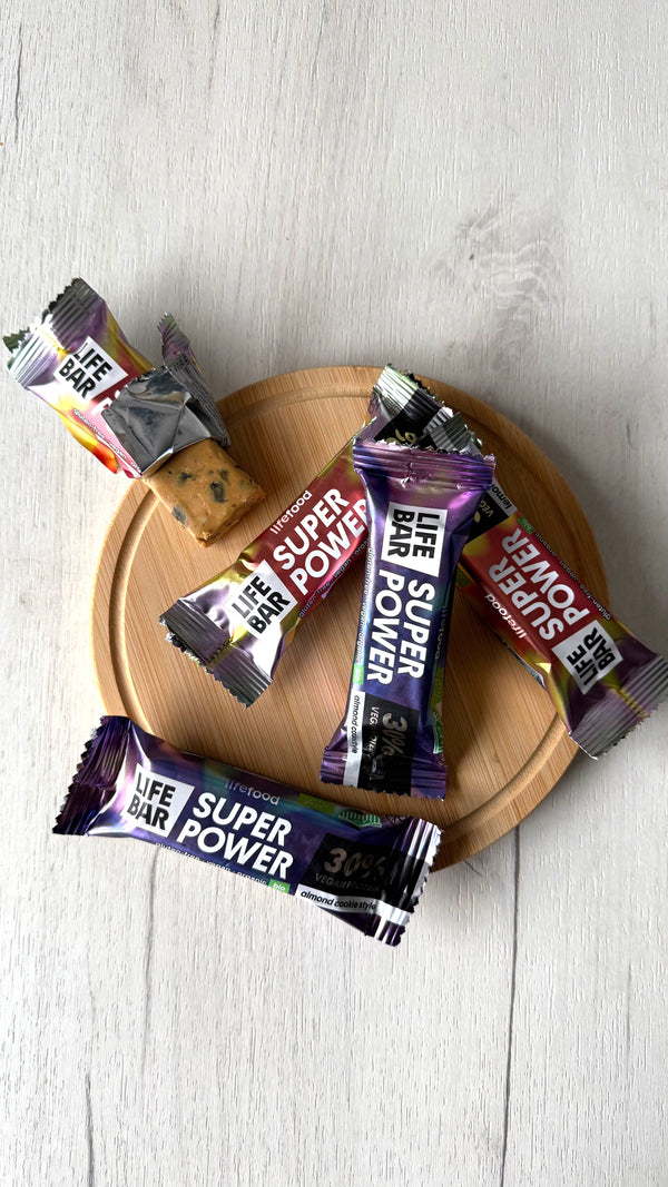 Lifefood Tyčinka Lifebar citronová Super Power BIO (40 g)