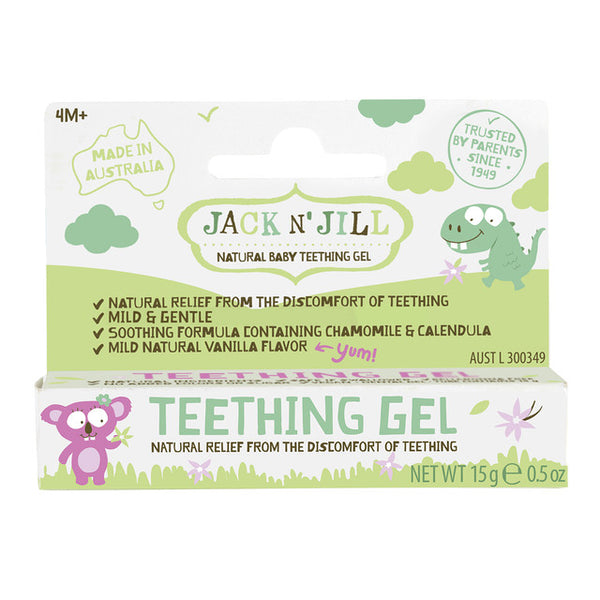 Prvý gél na prerezávanie zubov Jack n' Jill (15 g)
