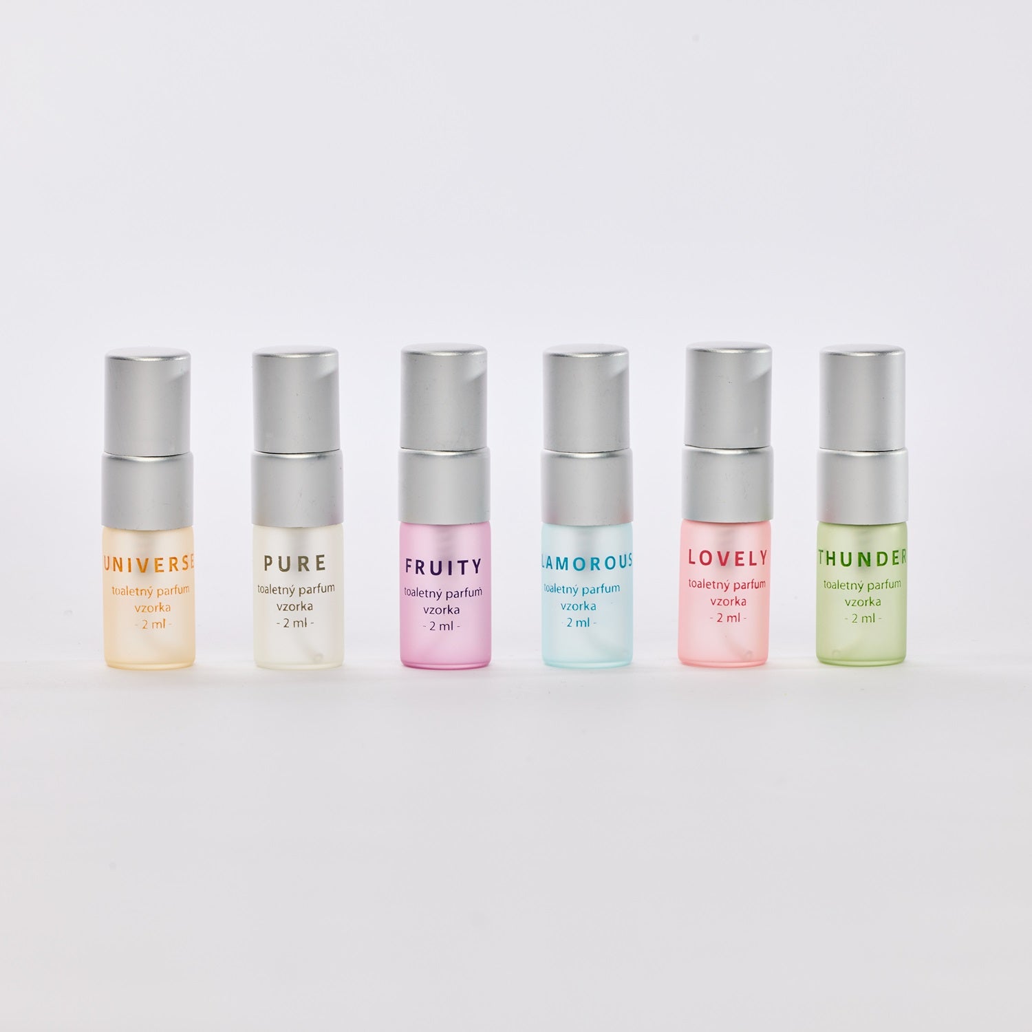 Sada vzoriek parfumov Kvitok Senses (5 x 2 ml)