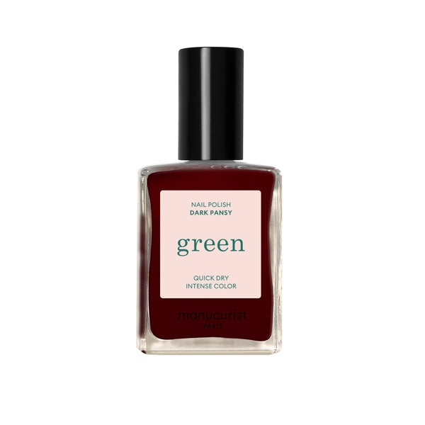 Manucurist Zelený lak na nechty - Dark Pansy (15 ml)