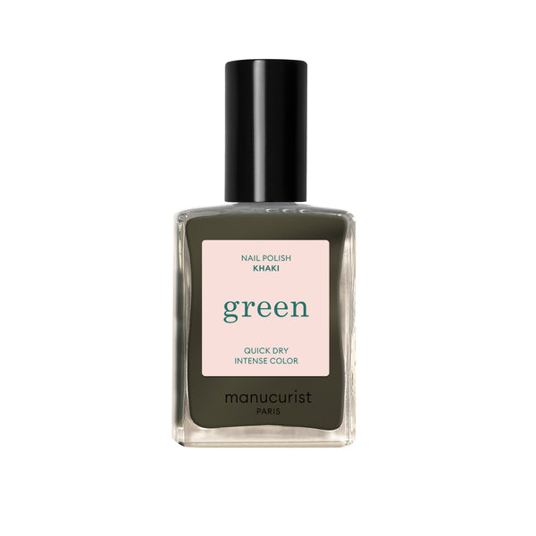 Manucurist Zelený lak na nechty - Khaki (15 ml)