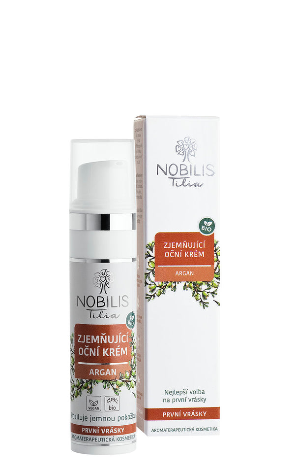 Nobilis Tilia Zjemňující oční krém Argan BIO (15 ml)
