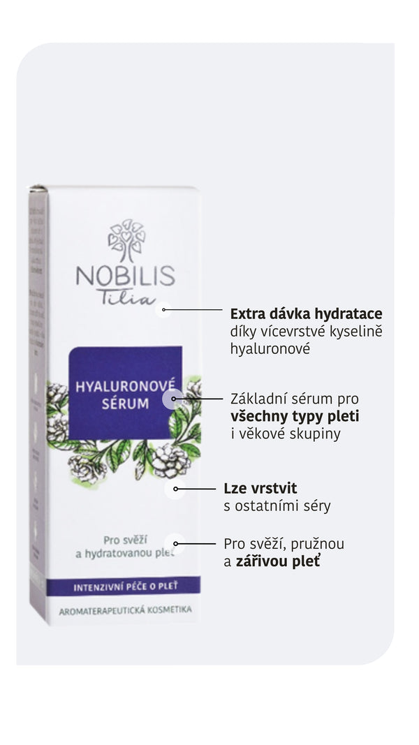 Nobilis Tilia Hyaluronové pleťové sérum