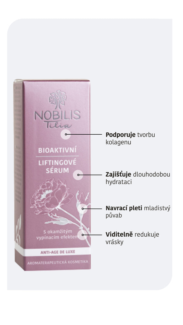 Nobilis Tilia Bioaktivní liftingové sérum (15 ml)