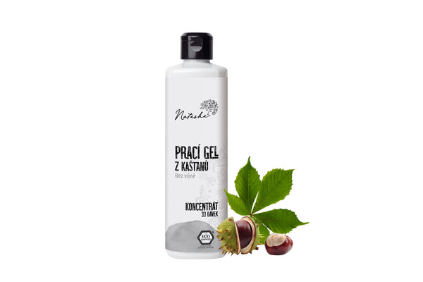 Natasha Prací gel z kaštanů bez vůně - koncentrát