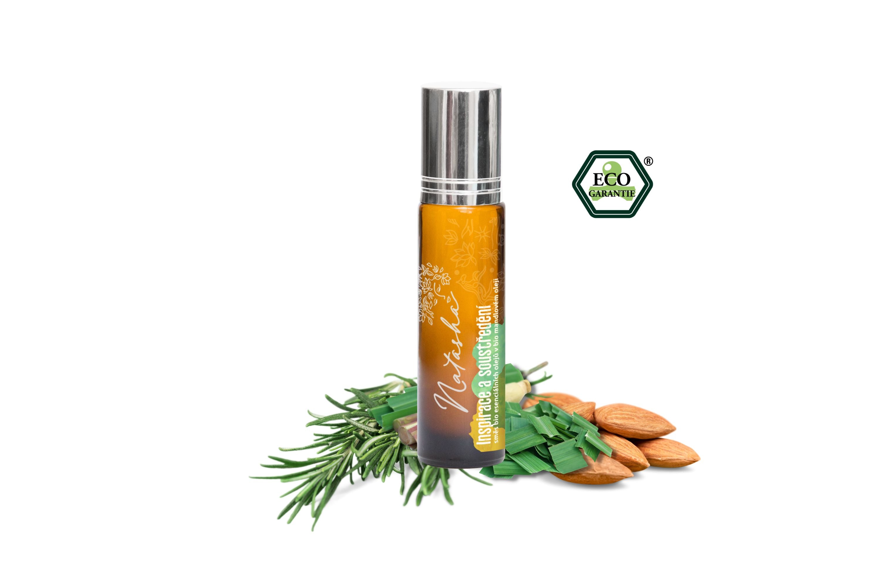 Natasha Roll-on Směs esenciálních olejů - Inspirace a soustředění (10 ml)