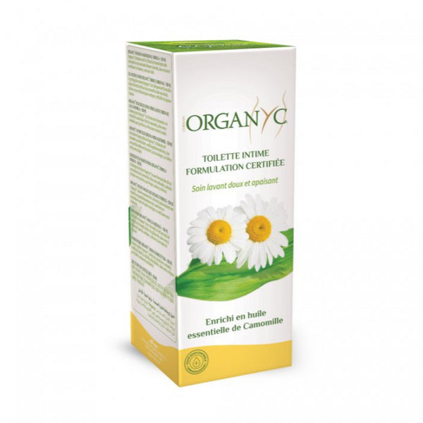 Organyc Gel pro intimní hygienu BIO - Heřmánek (250 ml) - pošk. obal