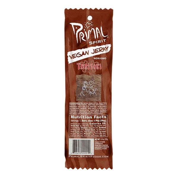 Primal Spirit Foods Jerky rostlinné - Teriyaki (28 g)