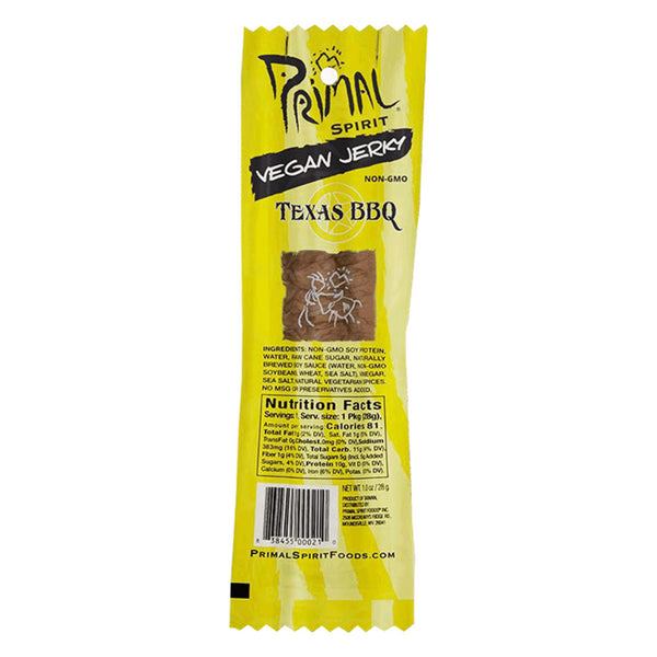 Primal Spirit Foods Jerky rostlinné - Texas BBQ (28 g)