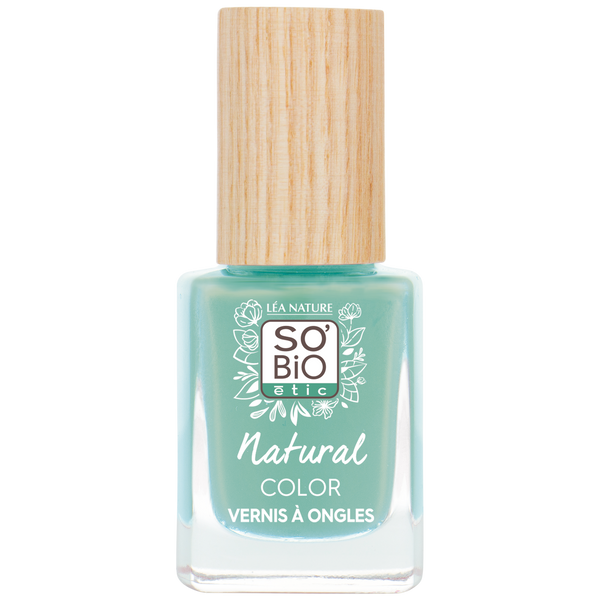 SO’BiO étic Lak na nehty - 85 zelená vodní (11 ml)