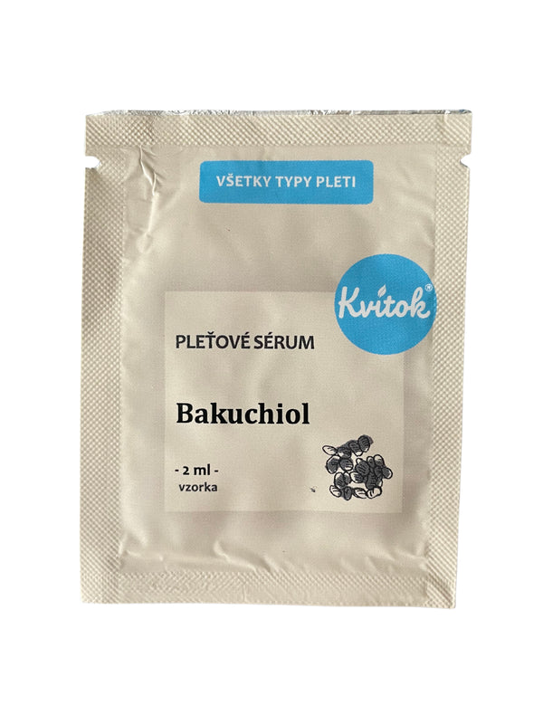 Kvitok Pleťové sérum - Bakuchiol - vzorek (2 ml)
