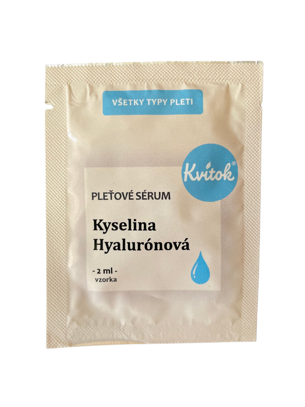 Kvitok Hydratačné sérum na tvár - kyselina hyalurónová