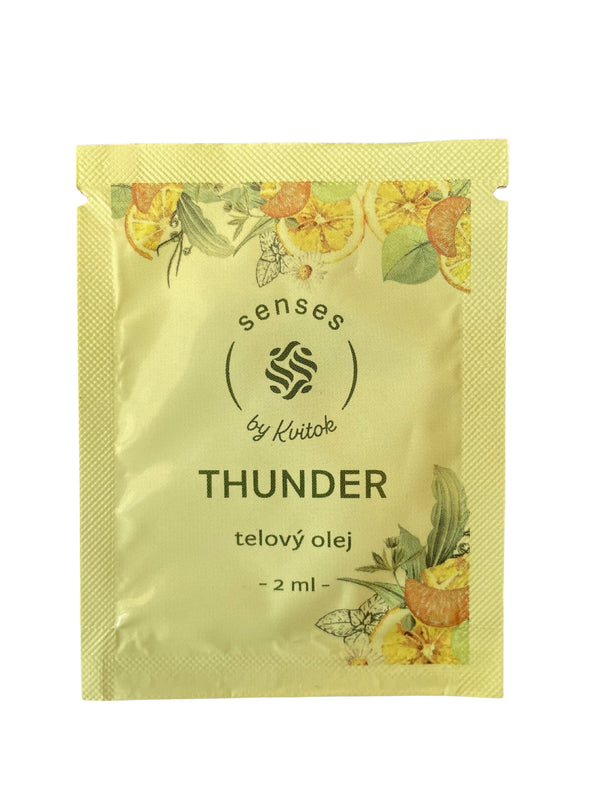 Kvitok Senses Vyživujúci telový olej Thunder (50 ml)