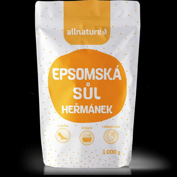 Allnature Epsomská soľ Harmanček (1 kg)