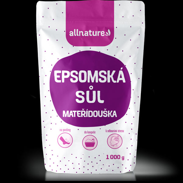 Prírodná epsomská soľ (1 kg)
