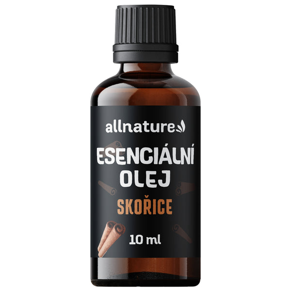 Allnature esenciálny olej zo škorice (10 ml)