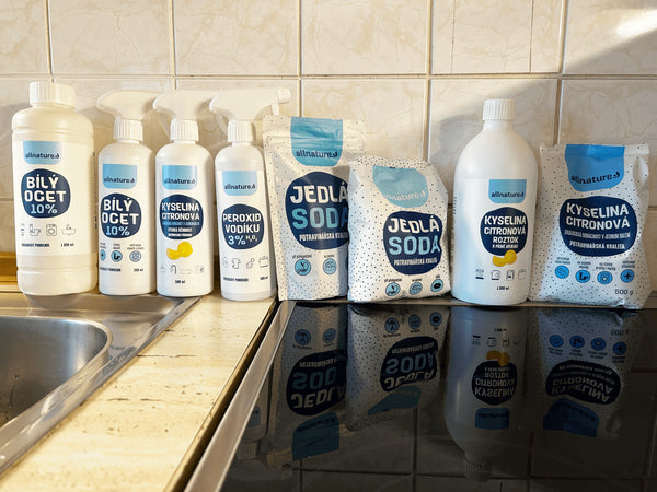 Allnature Kyselina citrónová (1 kg) - II. kvalita