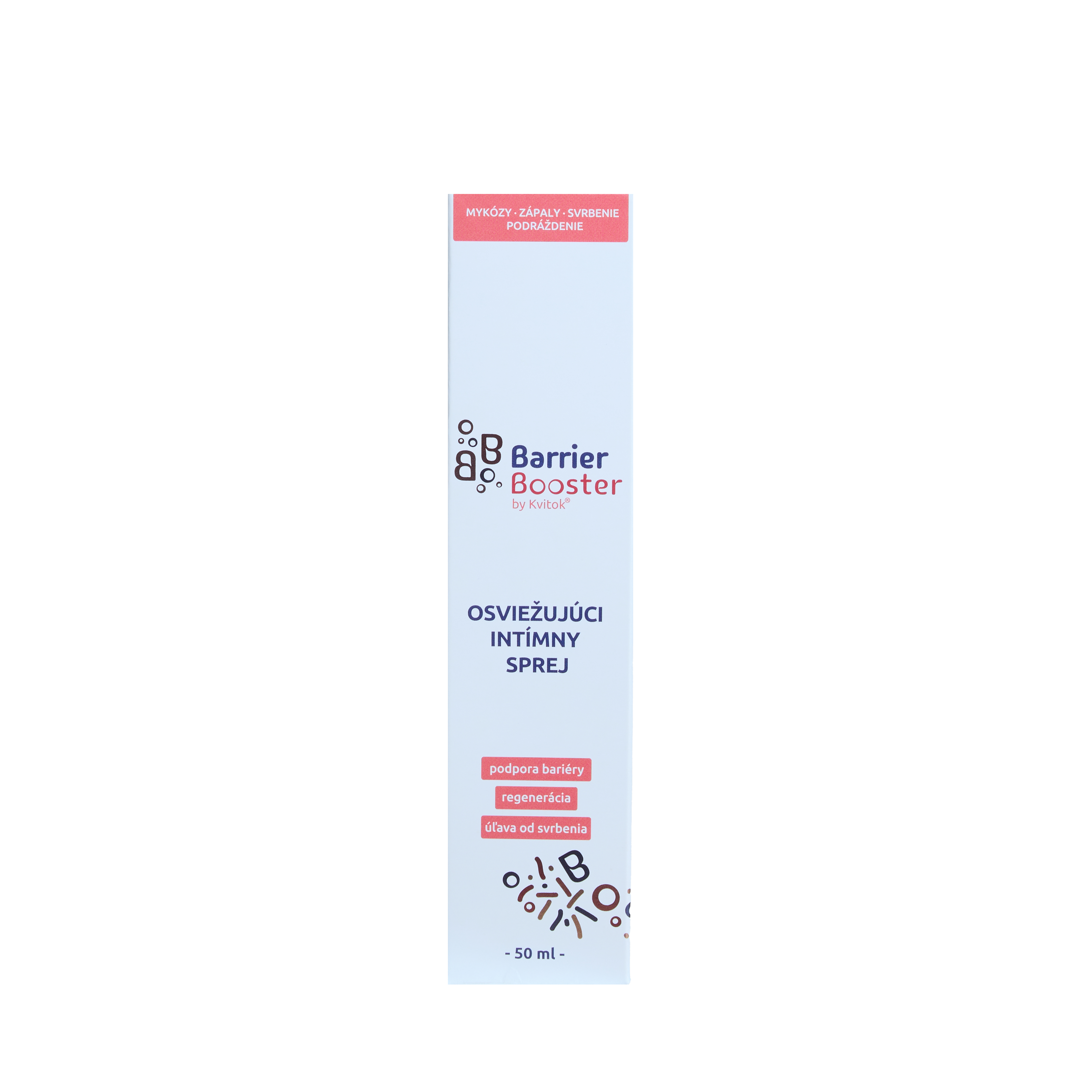 Kvitok Barrier Booster Osvěžující intimní sprej (50 ml)