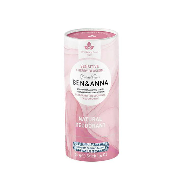 Dezodorant Ben & Anna Sensitive (40 g) - Cherry Blossom