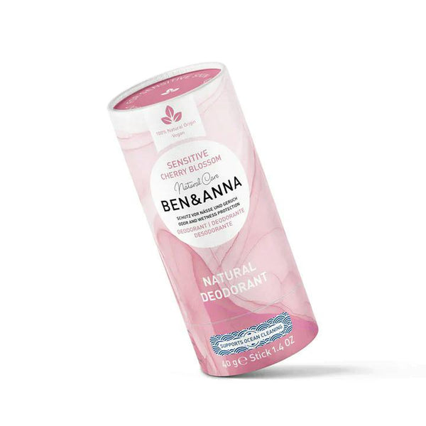 Dezodorant Ben & Anna Sensitive (40 g) - Cherry Blossom