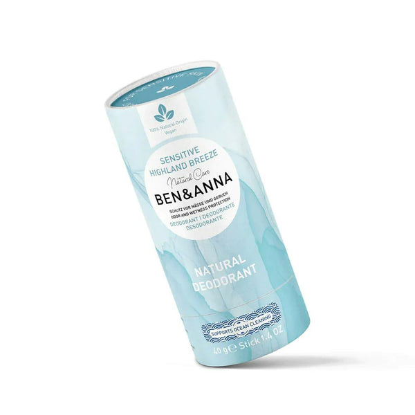 Ben & Anna Tuhý dezodorant Sensitive (40 g) - Mountain Breeze