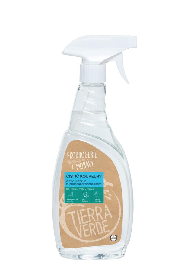 Tierra Verde Čistič kúpeľne s <tc>BIO</tc> mätou - II. kvalita