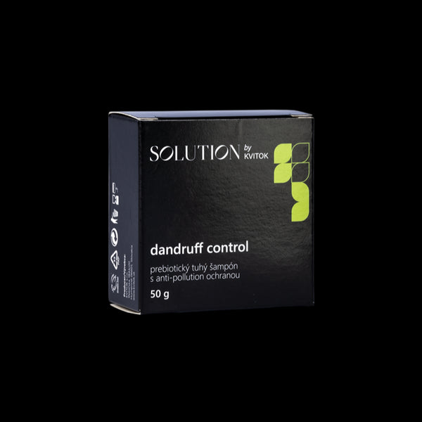 Kvitok Solution Prebiotický tuhý šampón s ochranou proti lupinám (50 g)