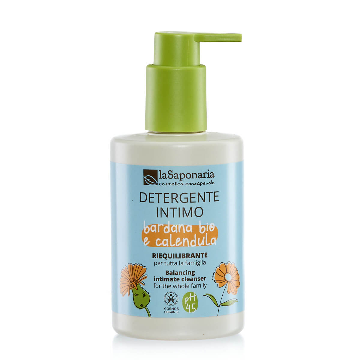laSaponaria Intimní mycí gel s měsíčkem BIO
