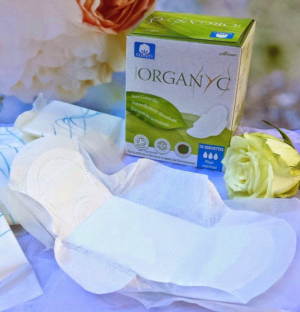 Organyc mierne denné vložky s krídelkami (10 ks) - II. kvalita
