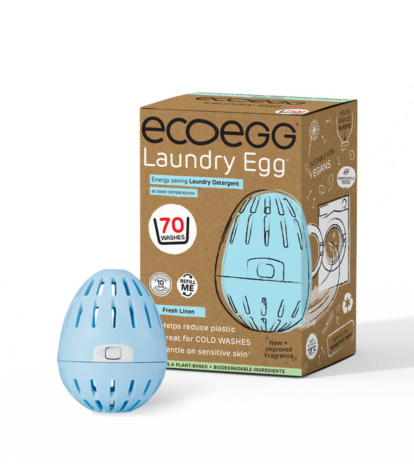Ecoegg Pracie vajíčko so sviežou vôňou bavlny - na 70 pracích cyklov