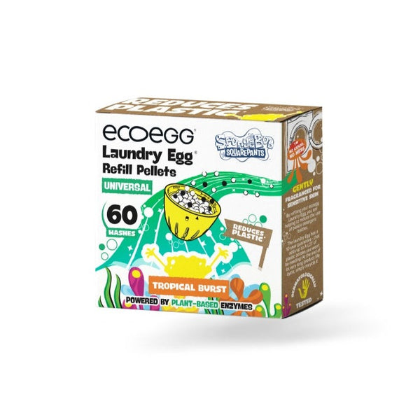 Ecoegg Náplň do pracieho vajíčka Spongebob s tropickým prasknutím Universal - na 60 pracích cyklov