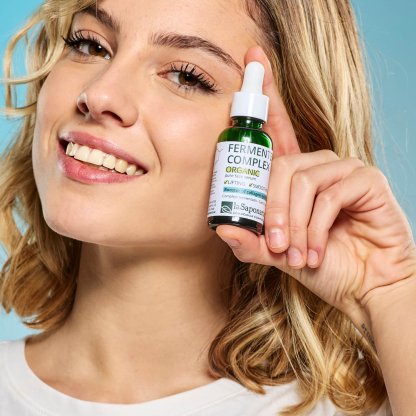 laSaponaria Pleťové sérum - Fermentovaný komplex BIO (30 ml)