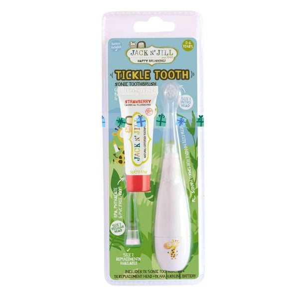 Detská sonická zubná kefka Jack n' Jill Tickle Tooth