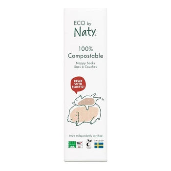 Eco by Naty Použité vrecká na plienky - bez vône (50 ks)