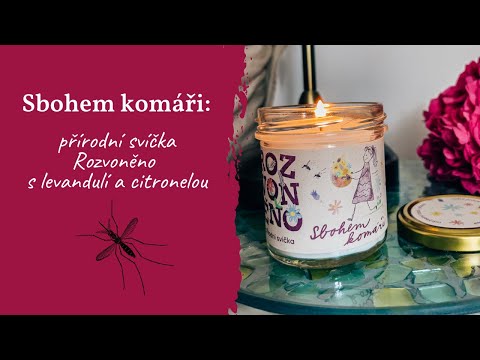 Vonná sviečka - Goodbye mosquitoes (130 ml)