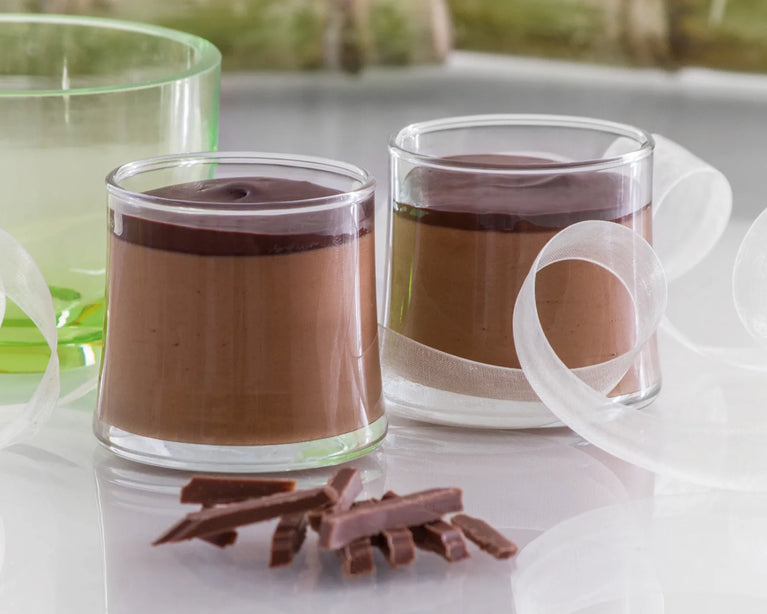 Mousse au Chocolat bez vajec a cukru