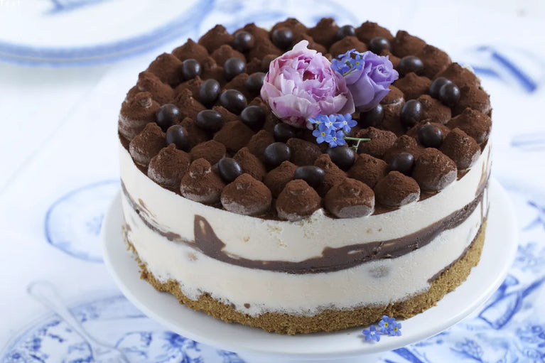 Zmrzlinový tiramisu cheesecake