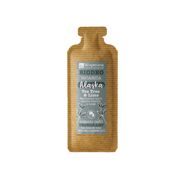 laSaponaria Náplň do roll-on dezodorantu Alaska - Limetka a šalvia <tc>BIO</tc> (40 ml)