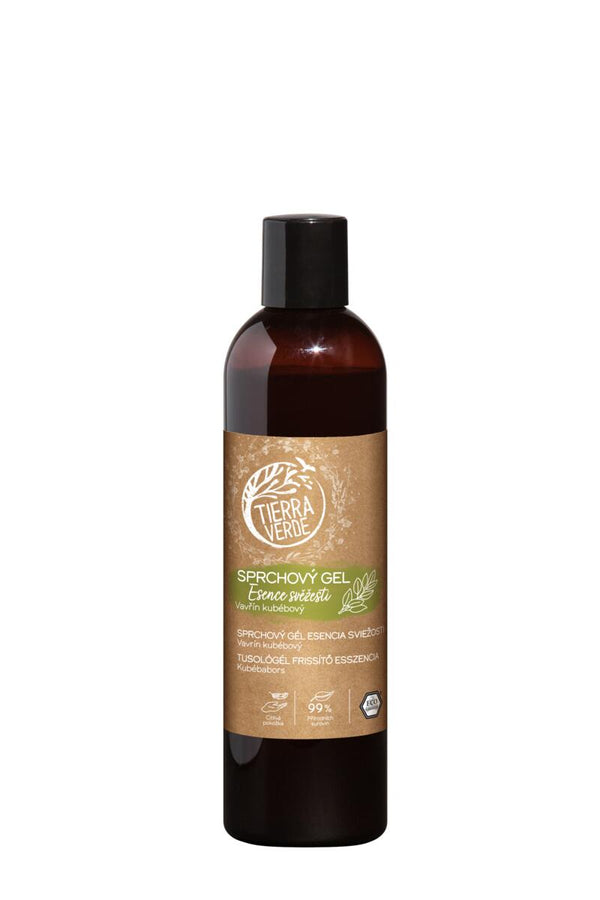 Tierra Verde Sprchový gel Esence svěžesti - Vavřín kubébový