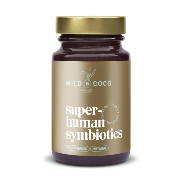 Wild & Coco Probiotics Superhuman Symbiotics (30 kapsúl)