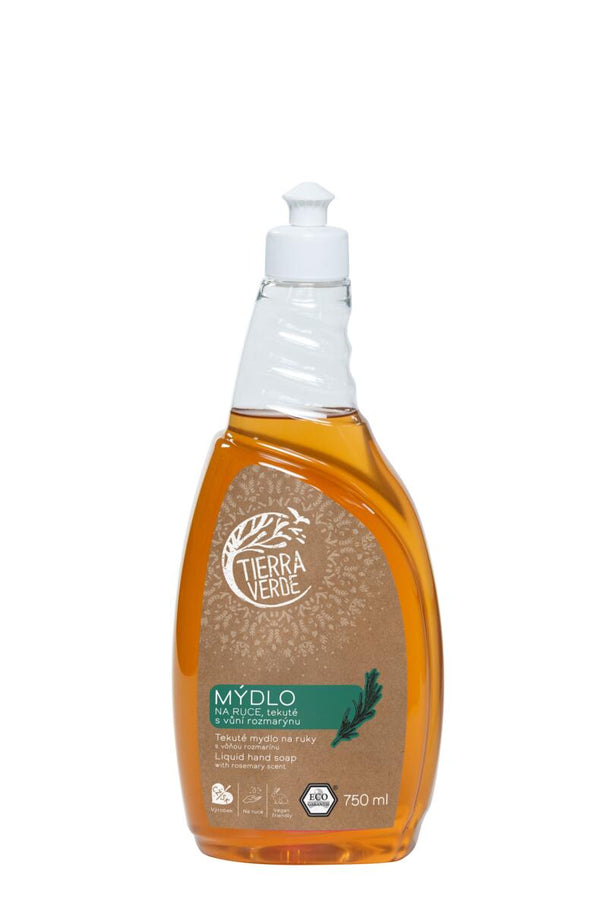 Tierra Verde Tekuté mýdlo na ruce – rozmarýnové (750 ml)